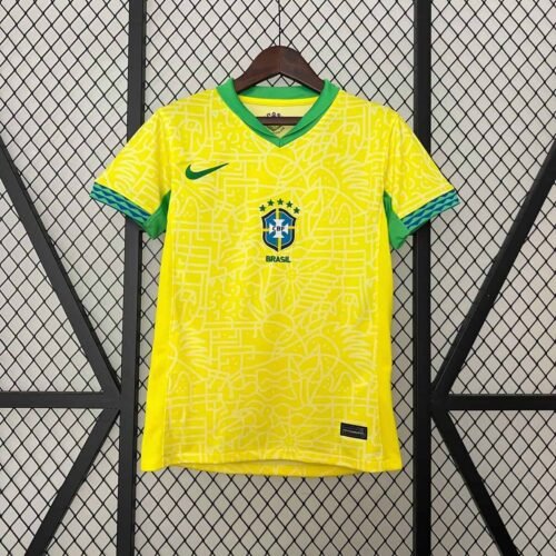 FF47D088-7D74-4B29-A3F7-6D3999984130 CAMISETA BRASIL I 2024 MUJER (VERSIÓN FAN) - Zona Camisetas