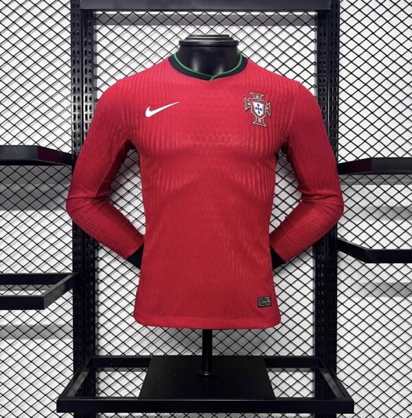 FFF5A85E-F8F8-4C31-AFE0-7831C647EDBC CAMISETA PORTUGAL I EURO 2024 HOMBRE MANGA LARGA (VERSIÓN JUGADOR) - Zona Camisetas