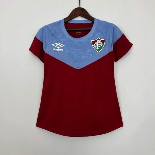 CAMISETA FLUMINENSE ENTRENAMIENTO SIN PATROCINADOR II 23/24 MUJER (VERSIÓN FAN)