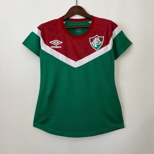 CAMISETA FLUMINENSE ENTRENAMIENTO SIN PATROCINADOR I 23/24 MUJER (VERSIÓN FAN)