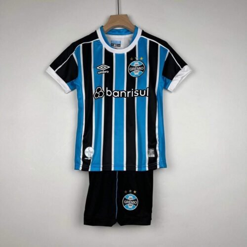 CAMISETA GRÊMIO I 23/24 CONJUNTO INFANTIL - ZonaCamisetas