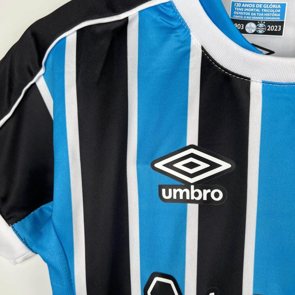CAMISETA GRÊMIO I 23/24 CONJUNTO INFANTIL - ZonaCamisetas