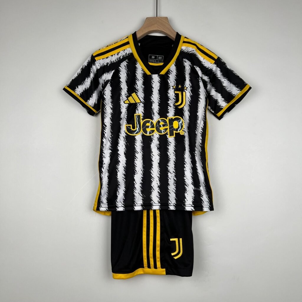 CAMISETA JUVENTUS I 23/24 CONJUNTO INFANTIL