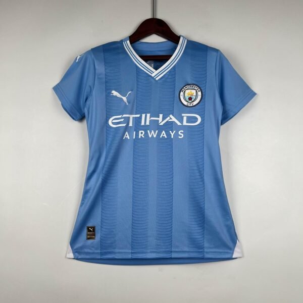 CAMISETA MANCHESTER CITY I 23/24 MUJER (VERSIÓN FAN) - ZonaCamisetas