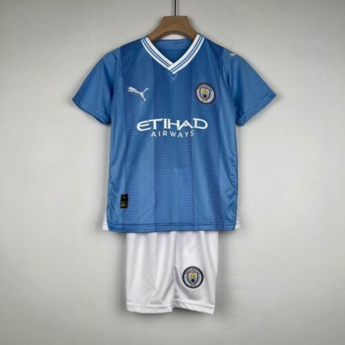 CAMISETA MANCHESTER CITY I 23/24 CONJUNTO INFANTIL