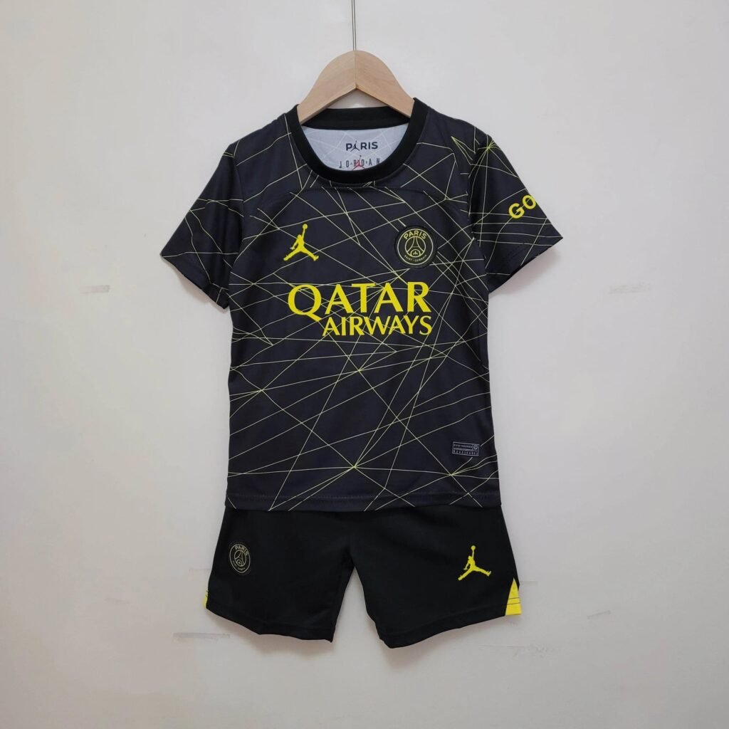 PSG17 CAMISETA PSG III 23/24 CONJUNTO INFANTIL - ZonaCamisetas