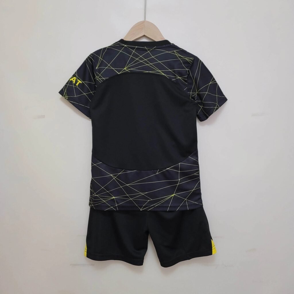 PSG25 CAMISETA PSG III 23/24 CONJUNTO INFANTIL - ZonaCamisetas