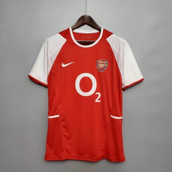 CAMISETA ARSENAL 02/04 I HOMBRE (RETRO) - Zona Camisetas