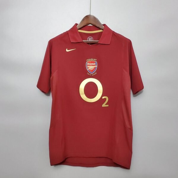 CAMISETA ARSENAL 05/06 II HOMBRE (RETRO) - Zona Camisetas