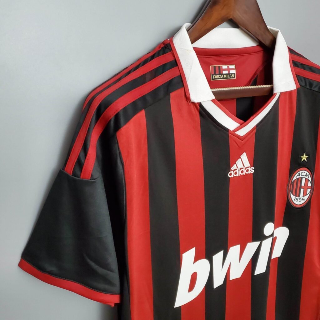 CAMISETA AC MILAN I 09/10 HOMBRE (RETRO) - Zona Camisetas