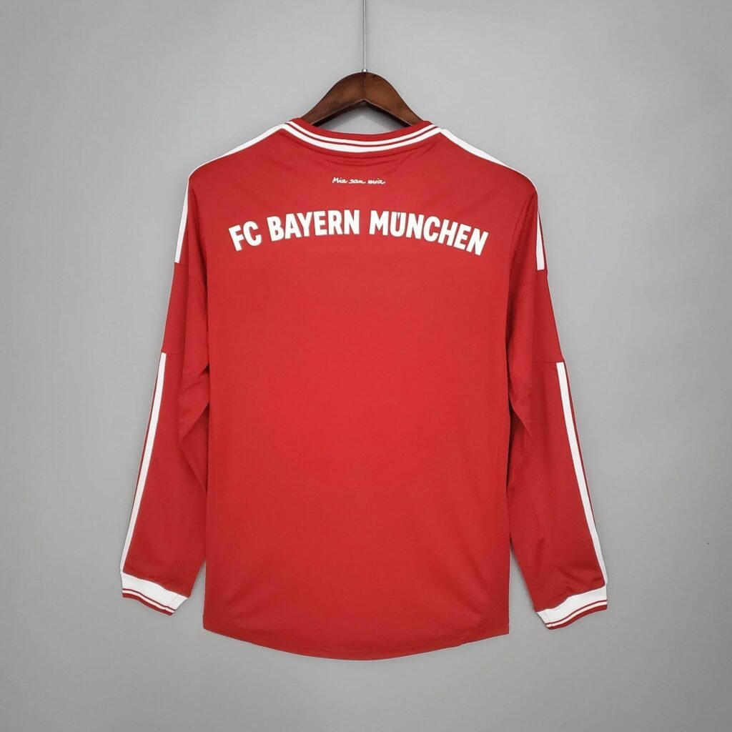 R130 CAMISETA BAYERN DE MUNICH I 2013 HOMBRE (RETRO) MANGA LARGA - Zona Camisetas
