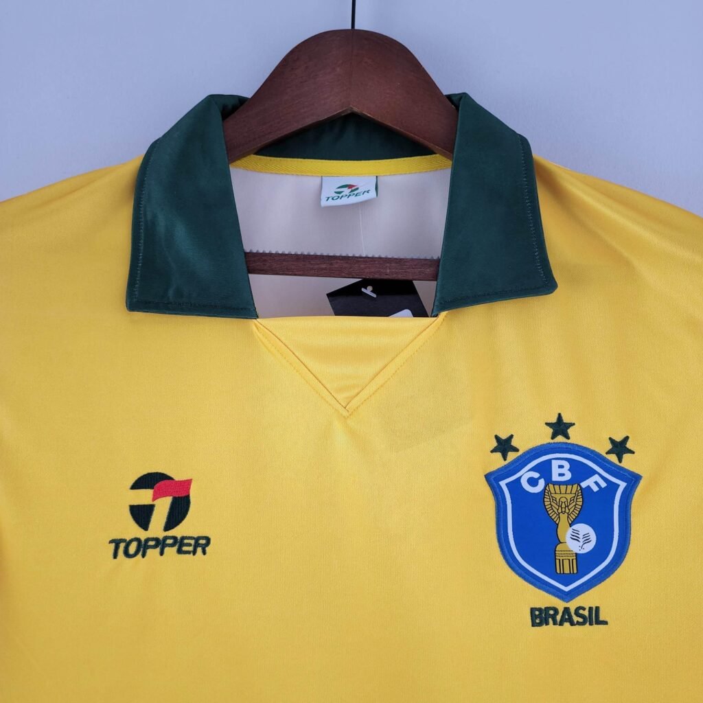 CAMISETA BRASIL I 1988 HOMBRE (RETRO) - Zona Camisetas