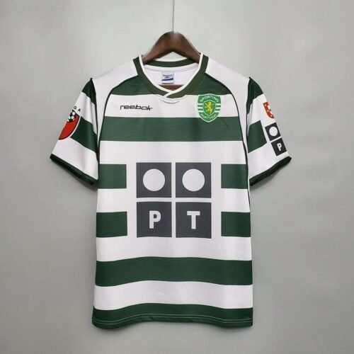 CAMISETA SPORTING LISBOA I 01/03 HOMBRE (RETRO) - Zona Camisetas