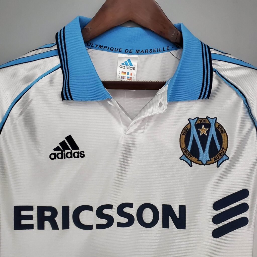 CAMISETA OLYMPIQUE MARSEILLE IV 98/99 HOMBRE (RETRO) - Zona Camisetas