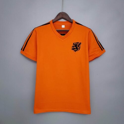 R741 CAMISETA HOLANDA I 74/75 HOMBRE (RETRO)
