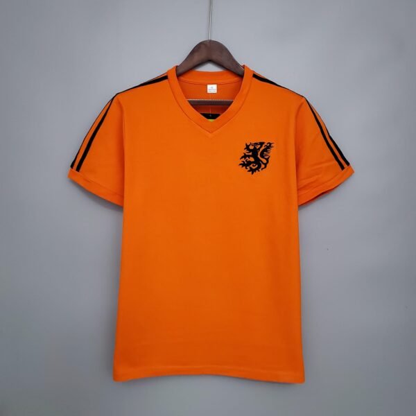 R741 CAMISETA HOLANDA I 74/75 HOMBRE (RETRO)
