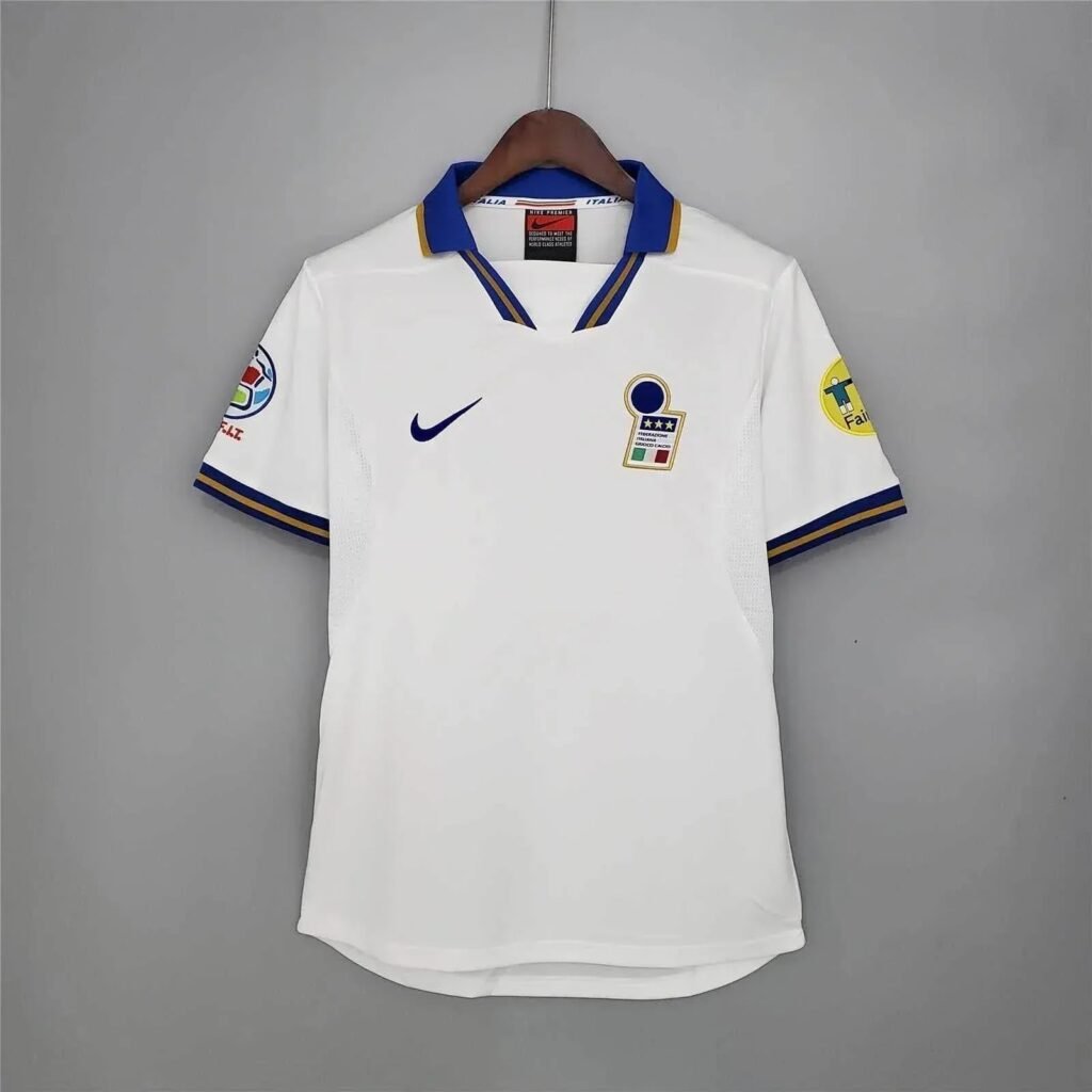 CAMISETA ITALIA lI 1996 HOMBRE (RETRO) - Zona Camisetas