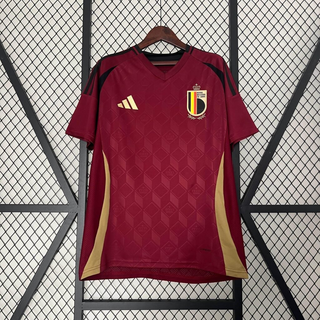 CAMISETA BELGICA I EURO 2024 HOMBRE (VERSIÓN FAN) - Zona Camisetas