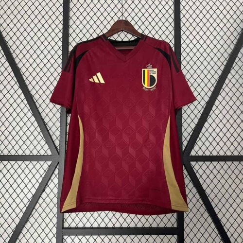 CAMISETA BELGICA I EURO 2024 HOMBRE (VERSIÓN FAN) - Zona Camisetas
