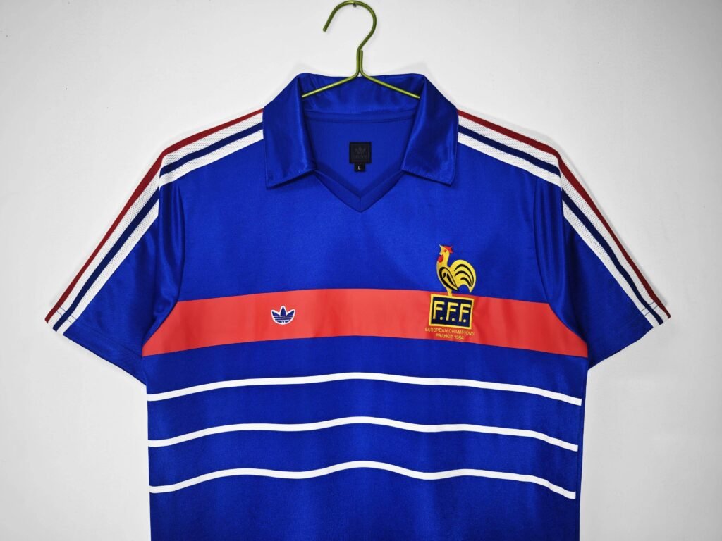 CAMISETA FRANCIA I 84 HOMBRE (RETRO) - Zona Camisetas