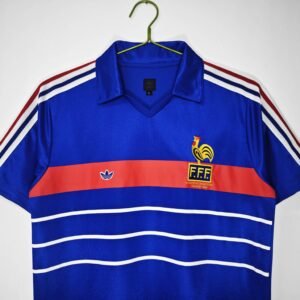 CAMISETA FRANCIA I 84 HOMBRE (RETRO) - Zona Camisetas