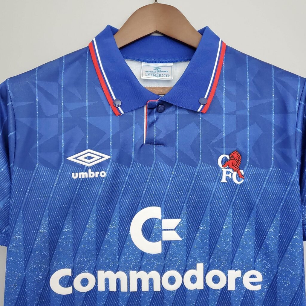CAMISETA CHELSEA I 89/91 HOMBRE (RETRO) - Zona Camisetas