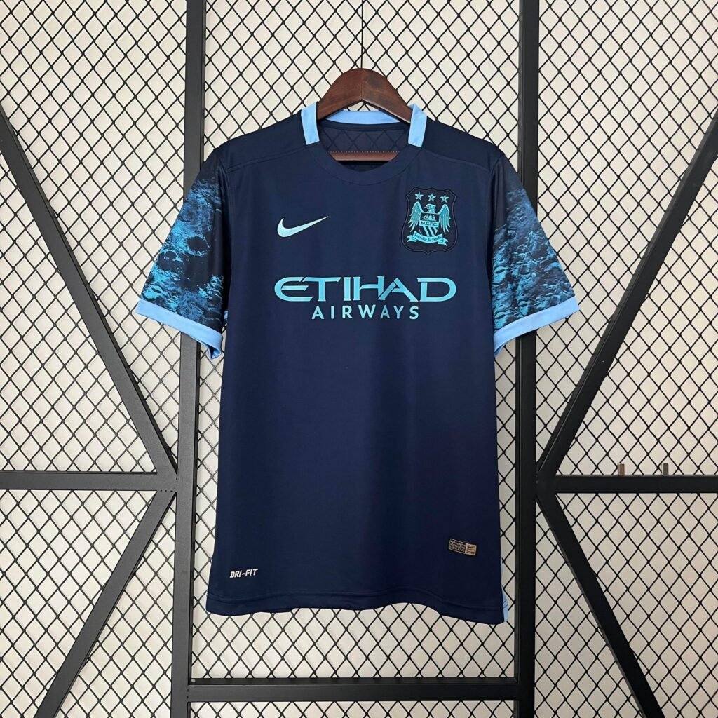 CAMISETA MANCHESTER CITY II 15/16 HOMBRE (RETRO) - Zona Camisetas