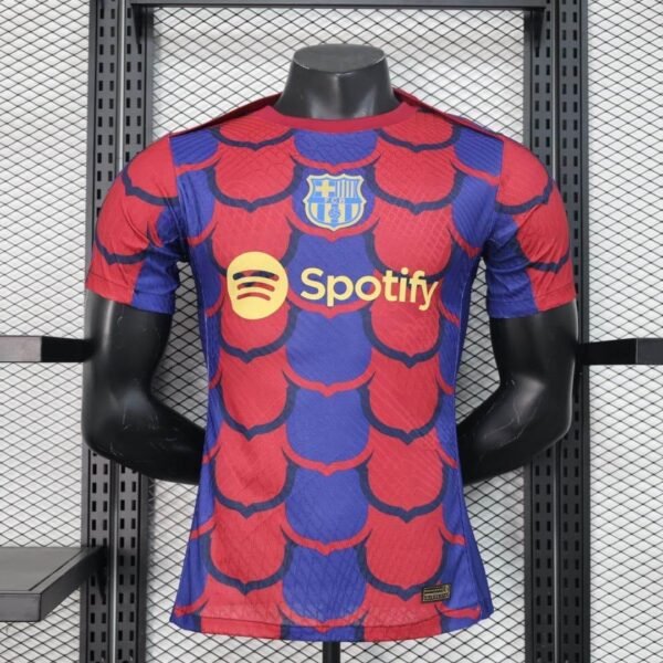 CAMISETA BARCELONA CALENTAMIENTO I 24/25 HOMBRE (VERSIÓN JUGADOR) - ZonaCamisetas