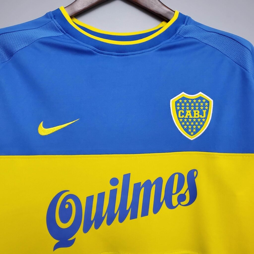 CAMISETA BOCA JUNIORS 99/20 HOMBRE (RETRO) - Zona Camisetas
