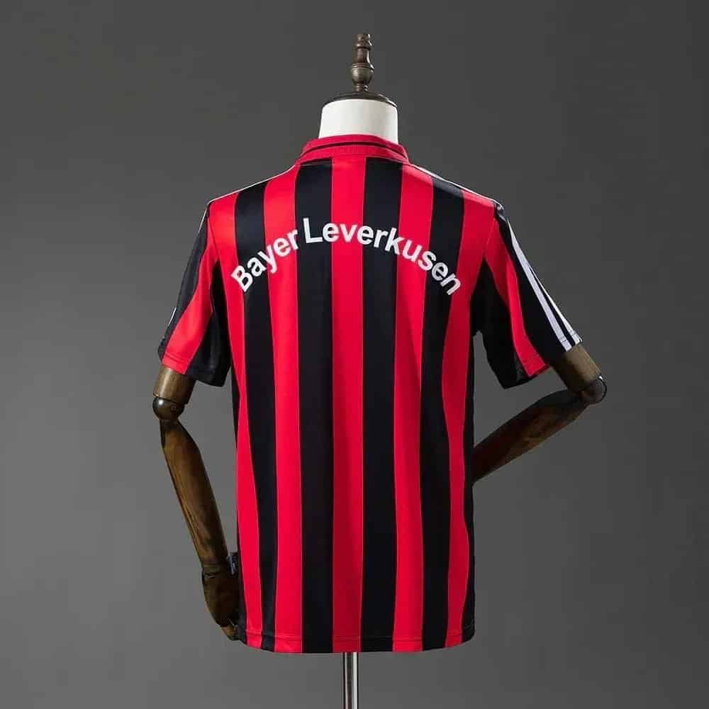 CAMISETA BAYERN LEVERKUSEN I 01/02 HOMBRE (RETRO) - Zona Camisetas