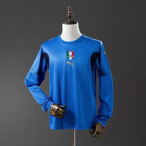 CAMISETA ITALIA I 2006 HOMBRE MANGA LARGA (RETRO) - Zona Camisetas