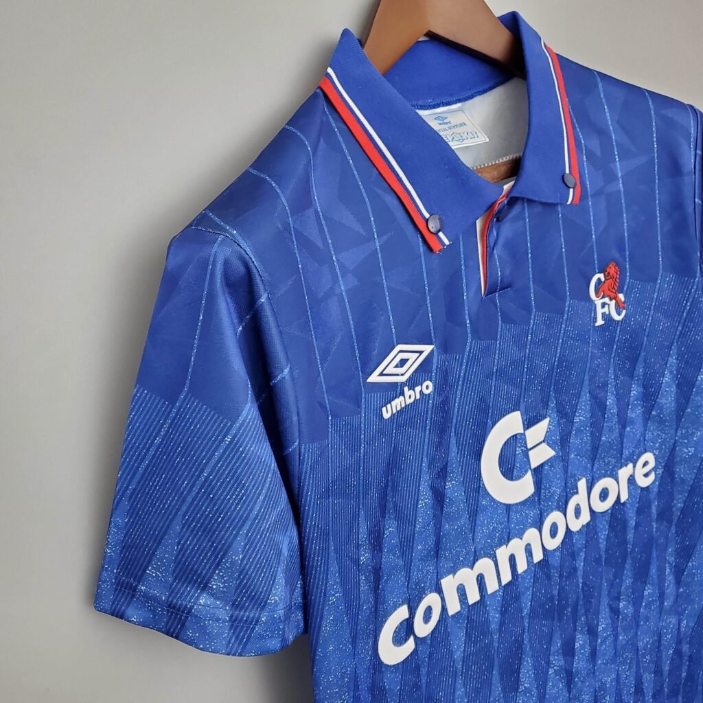 CAMISETA CHELSEA I 89/91 HOMBRE (RETRO) - Zona Camisetas
