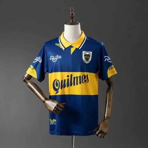 CAMISETA BOCA JUNIORS 95/97 HOMBRE (RETRO) - Zona Camisetas
