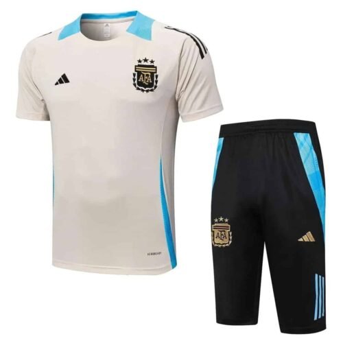 CONJUNTO CORTO ARGENTINA ENTRENAMIENTO lI 24/25 HOMBRE - Zona Camisetas
