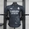 CAMISETA REAL MADRID Y-3 NEGRA 24/25 HOMBRE (VERSIÓN JUGADOR) - ZonaCamisetas