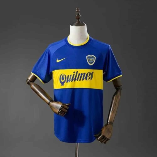 CAMISETA BOCA JUNIORS 00/01 HOMBRE (RETRO) - Zona Camisetas