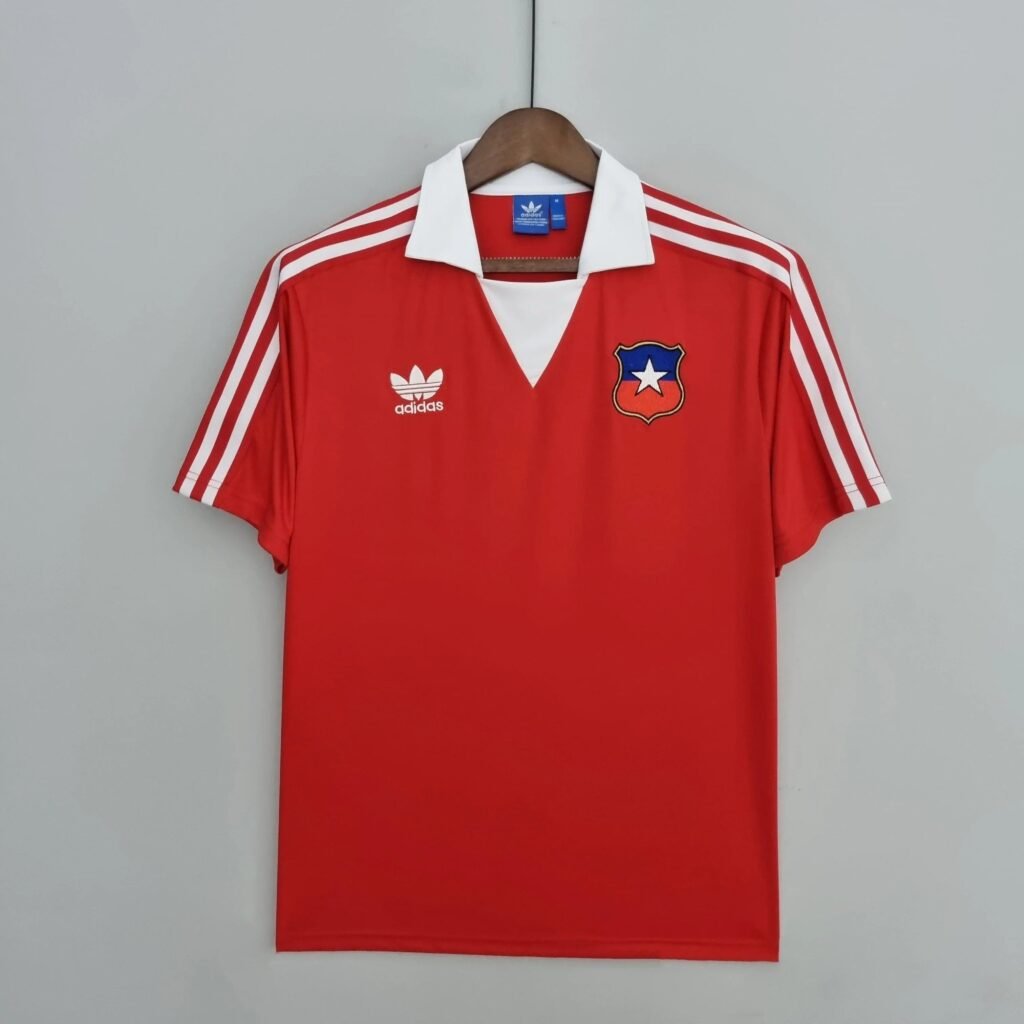 CAMISETA CHILE I 1982 HOMBRE (RETRO)