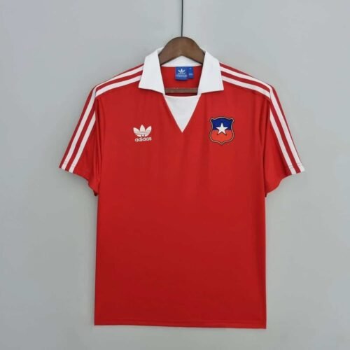 CAMISETA CHILE I 1982 HOMBRE (RETRO)