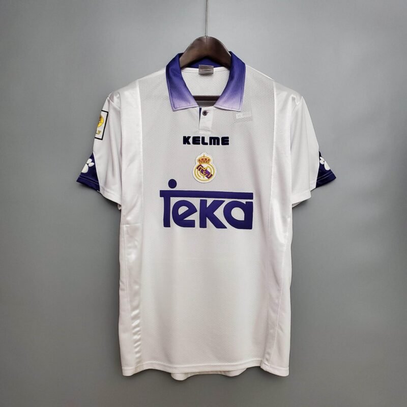 CAMISETA REAL MADRID I 97/98 HOMBRE (RETRO) - Zona Camisetas