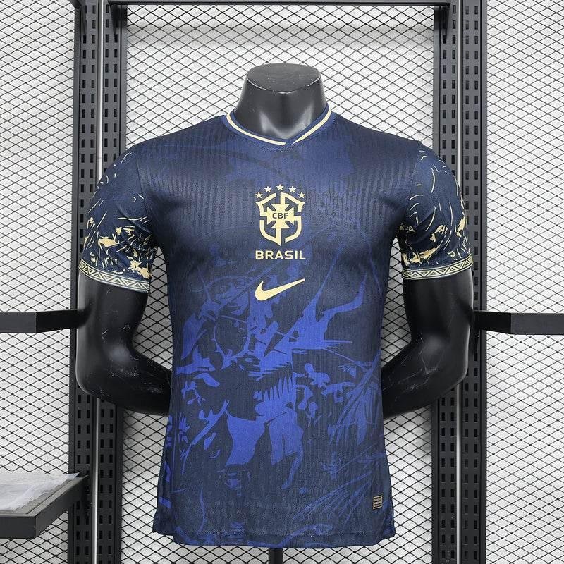 CAMISETA BRASIL EDICIÓN BLUE 24/25 HOMBRE (VERSIÓN JUGADOR) - Zona Camisetas