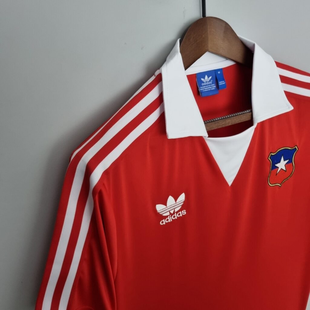 CAMISETA CHILE I 1982 HOMBRE (RETRO)