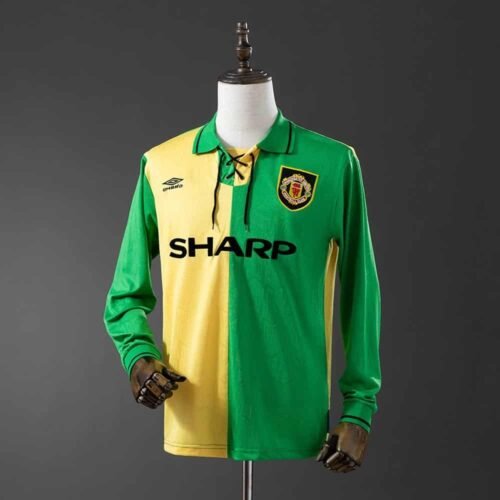 CAMISETA MANCHESTER UNITED II 92/94 MANGA LARGA HOMBRE (RETRO)