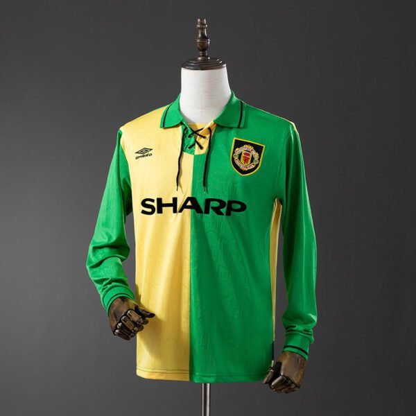 CAMISETA MANCHESTER UNITED II 92/94 MANGA LARGA HOMBRE (RETRO)