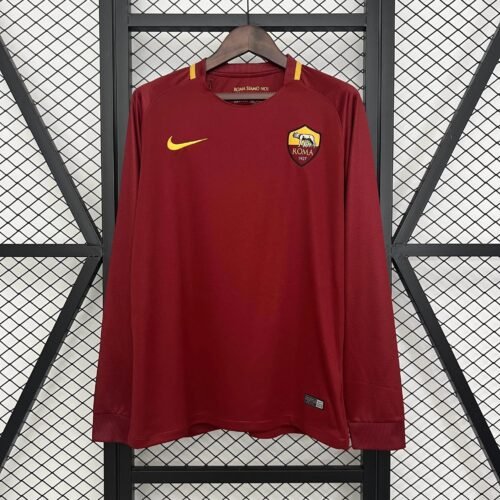 CAMISETA ROMA I 17/18 HOMBRE (RETRO) MANGA LARGA - Zona Camisetas
