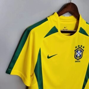 CAMISETA BRASIL I 2002 HOMBRE (RETRO) - Zona Camisetas
