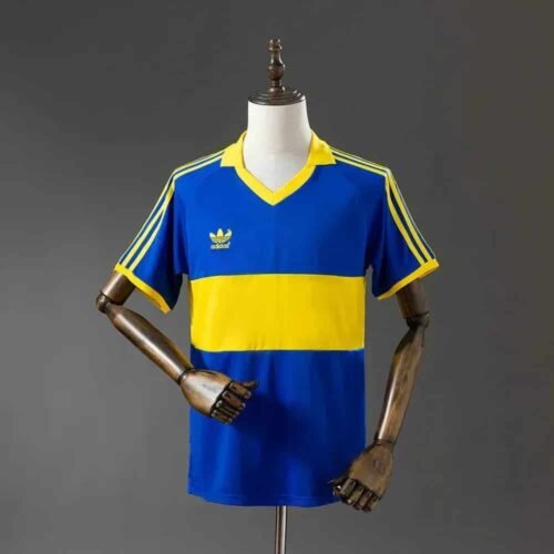 CAMISETA BOCA JUNIORS 85/86 HOMBRE (RETRO) - Zona Camisetas