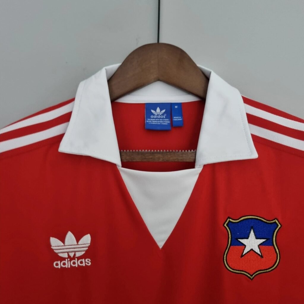 CAMISETA CHILE I 1982 HOMBRE (RETRO)