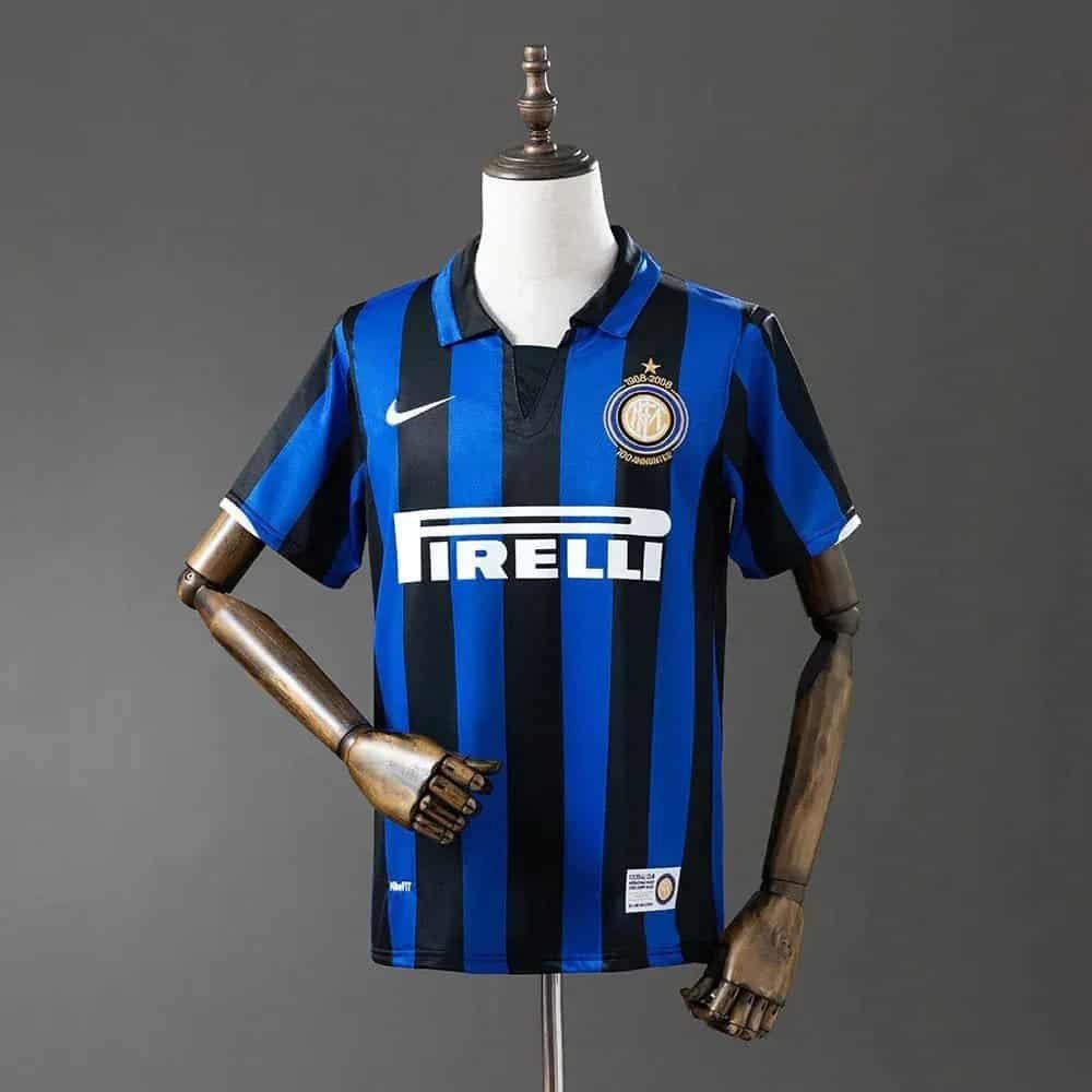 CAMISETA INTER DE MILAN I 07/08 HOMBRE (RETRO) - Zona Camisetas