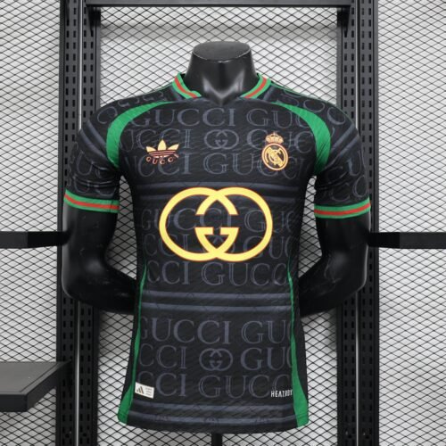 CAMISETA REAL MADRID EDICION LIMITADA GUCCI HOMBRE (VERSION JUGADOR) - ZonaCamisetas