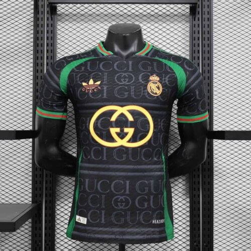 CAMISETA REAL MADRID EDICION LIMITADA GUCCI HOMBRE (VERSION JUGADOR) - ZonaCamisetas